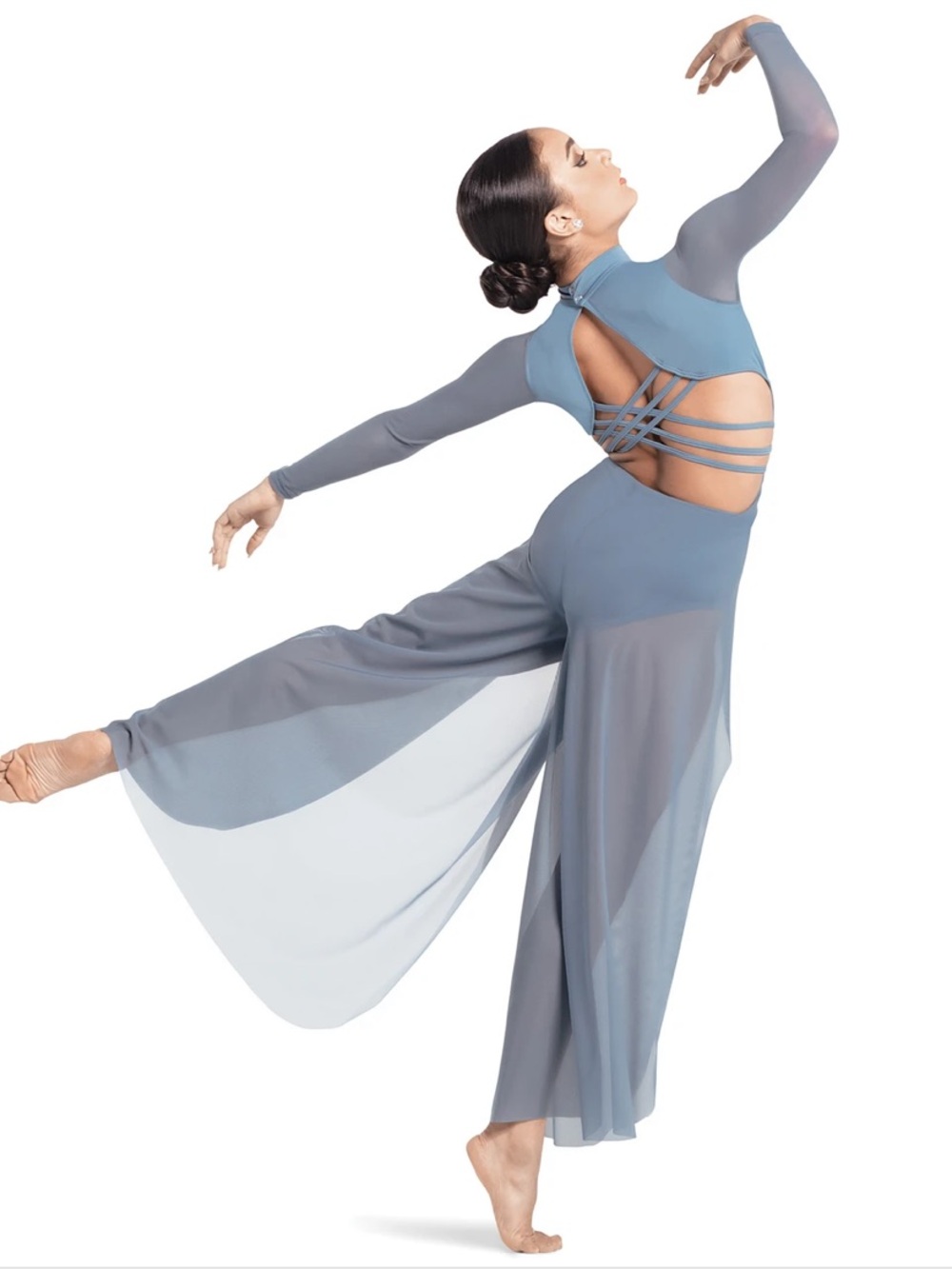 Revolution Tenth House Blue Wide Leg Dance Costume
